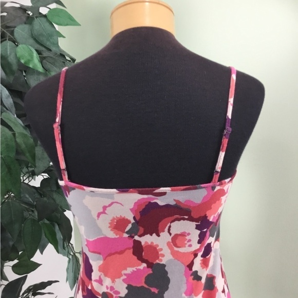 Loft for ANN Taylor  Medium multi colored adjustable strap cami - Picture 3 of 15